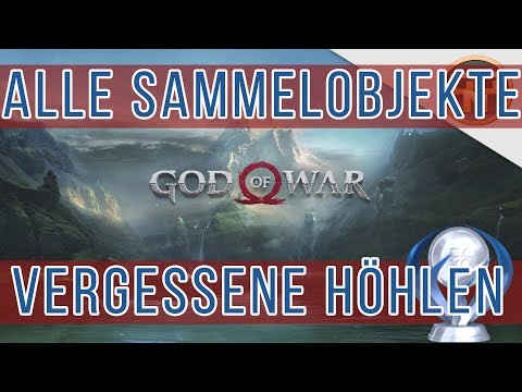 God of War Forgotten Caves All Collectibles - Ravens - Norn Chests - Artifact Locations