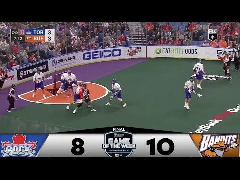 Toronto Rock vs. Buffalo Bandits Full Highlights | NLL Game of the Week Jan. 18, 2020