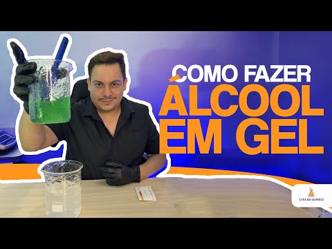 COMO FAZER ÁLCOOL EM GEL