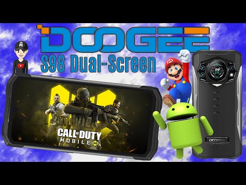 DOOGEE S98 DUAL SCREEN OCTA CORE - 8GB RAM - SMARTPHONE GAMING - RETRO GAMING - ANDROID 12  UNBOXING
