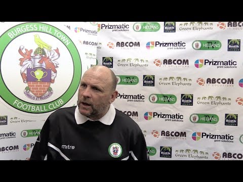 Reaction: Burgess Hill Town FC 1-6 Enfield Town FC – Ian Chapman