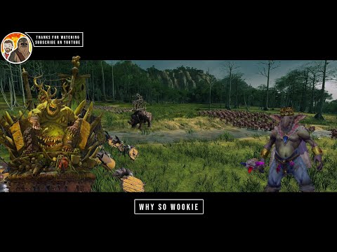 WARHAMMER 3 MOD BATTLE (GNOBLAR HORDES VS NURGLE)