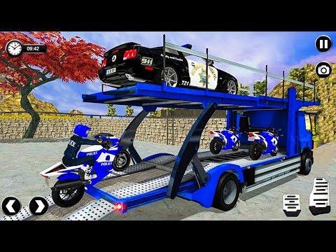 OffRoad Police Transport Truck Driving - Cop Vehicles Transport Duty - Android Gameplay