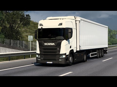 ETS2 SCANİA NEXT GEN R450 İtalya yolları...