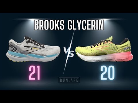 Brooks Glycerin 21 vs Glycerin 20: Should you Upgrade? - Running Shoe Comparison Review