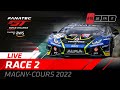 LIVE | Race 2 | Magny Cours | Fanatec GT World Challenge Powered by AWS 2022 (English) DEFAULT Thumbnail