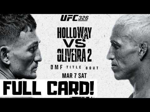 UFC 326 Predictions Oliveira vs Holloway 2 Full Card Betting Breakdown