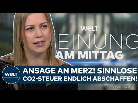 Video Thumbnail: SPRITPREIS: „Ein Verarmungsinstrument!“ Ansage an Merz! Ideologische CO₂-Steuer muss weg! I Meinung