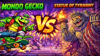 TMNT: SHREDDER'S REVENGE (STATUE OF TYRANNY FIGHT) (MONDO GECKO)