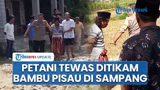 Kronologi Petani di Sampang Tewas Mengenaskan Ditikam Bambu Pisau saat Garap Sawah, Pelaku Ditangkap