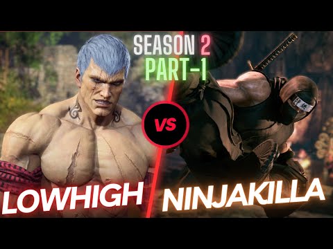 Tekken 8 | NinjaKilla (Law) VS LowHigh (Bryan) Part-1 Ranked Match