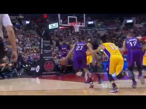 Raptors Highlights: Vasquez To JV Alley-Oop - March 27, 2015