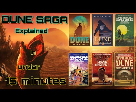The Complete Dune Saga Summary - Books ( 1 - 6 )