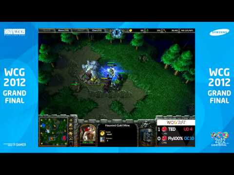 [WCG2012GF] CHN WarIII TED vs Fly100% (FINAL)