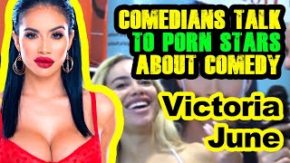 Victoria June - Comedians Talk to Porn Star Victoria June About Comedy at Exxxotica 2019