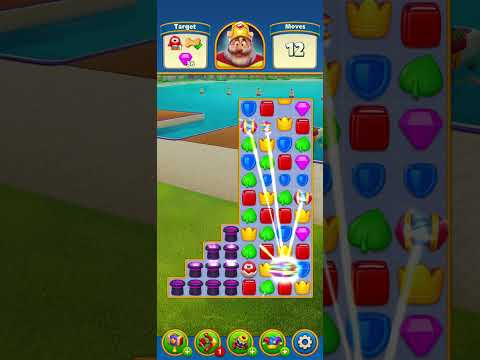 Statisfying Destroy Royal Match Level 1571 #games #royalmatch #music #short #statisfying #destroy