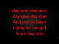 Chris Brown - Day one Lyrics