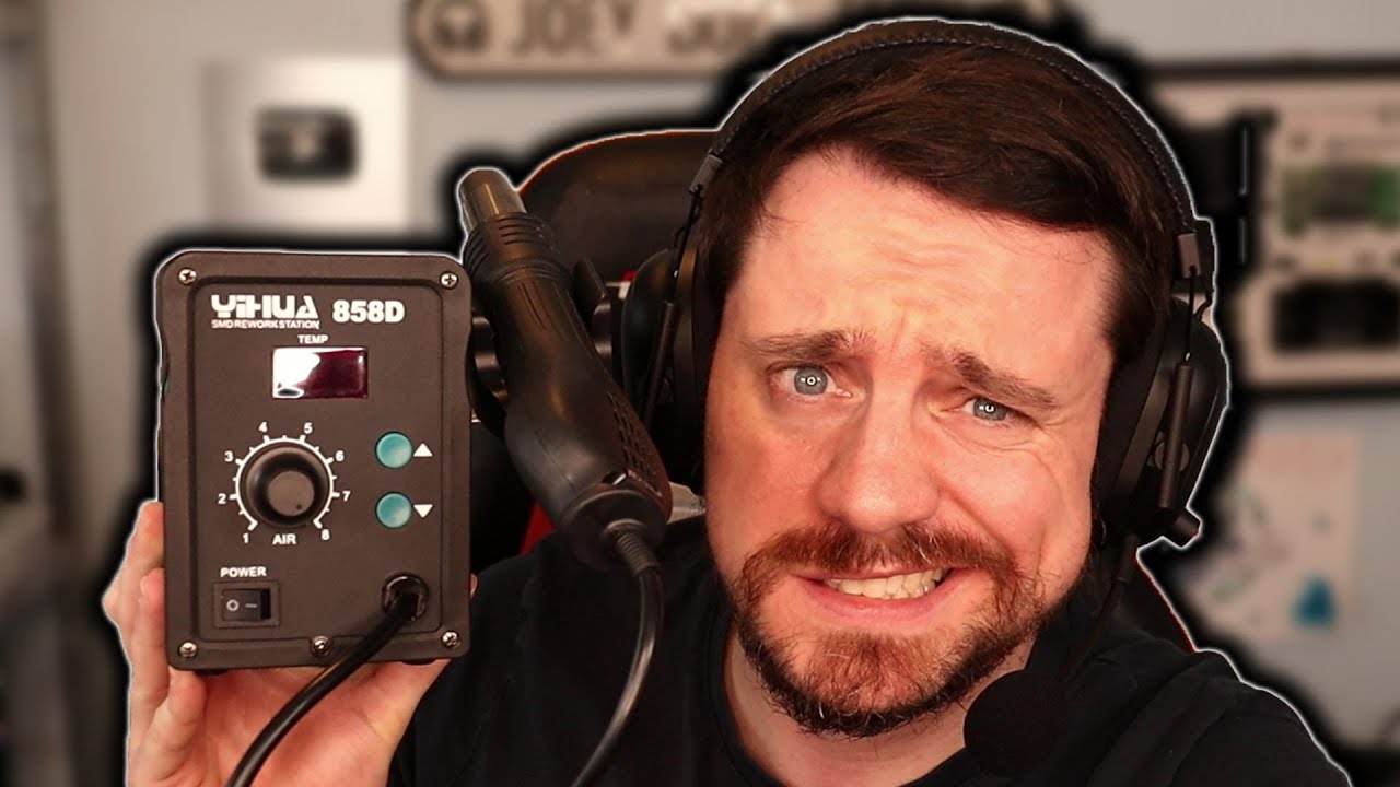 I Tried Repairing Electronics With a CHEAP Hot Air Station...