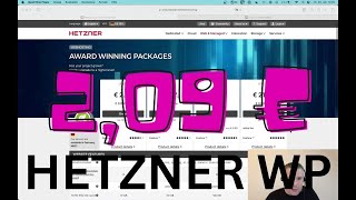 WordPress: Sehr günstiges und gutes Hosting mit Hetzner