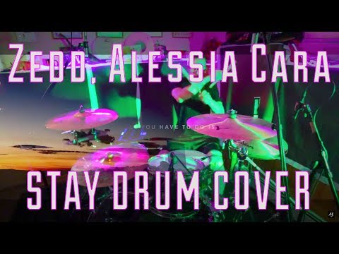 AJ Kay | Zedd, Alessia Cara - Stay | Improv Drum Cover