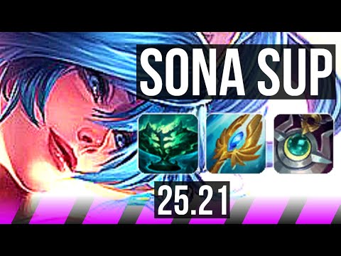 SONA & Swain vs NAUTILUS & Corki (SUP) | NA Challenger | 25.21