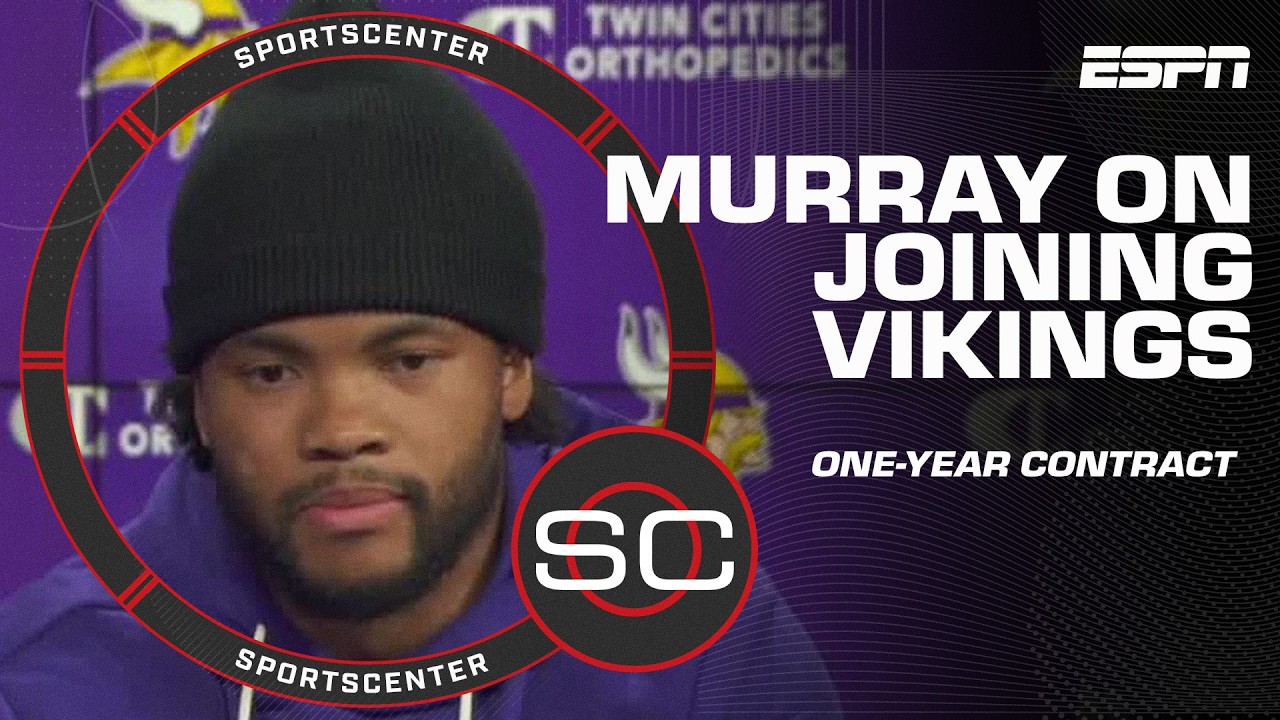 Kyler Murray speaks about joining Vikings | SportsCenter