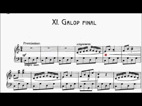 ABRSM Piano 2025-2026 Grade 6 C7 Casella Galop Final Op.35 No.11 Sheet Music