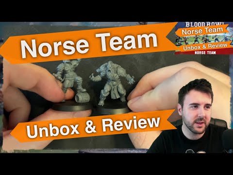 Norse Team Unbox & Review - Blood Bowl (Bonehead Podcast)