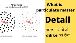 what is particulate matter||particulate matter PM1 ,PM2.5 and PM10. #particulatematter #PM2.5  #PM10