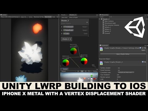 Unity3d LWRP and VFX Graph for mobile games seeking high performance and beautiful graphics