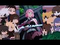 Naruto React To Sakura As Different Characters