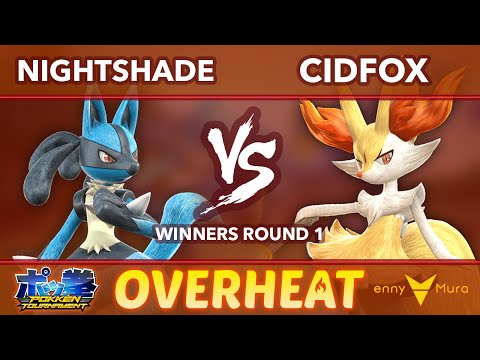 IG Nightshade (Lucario) vs CGL Cidfox (Braixen) WR1 - Overheat 3.0