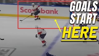 How NHL Goals Really Start