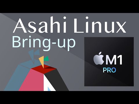 Bringing up Asahi Linux on the M1 Pro, Part 2 [2021-11-02]