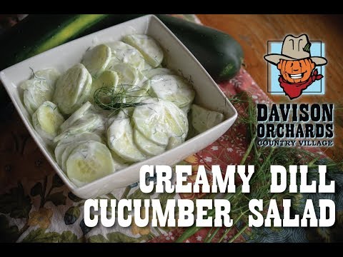 Family Recipes: Creamy Dill Cucumber Salad