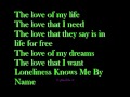 Westlife - Loneliness Knows Me By Name with Lyrics