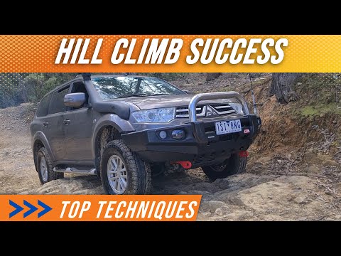 Two 4x4 hill climb techniques...you don't need momentum!