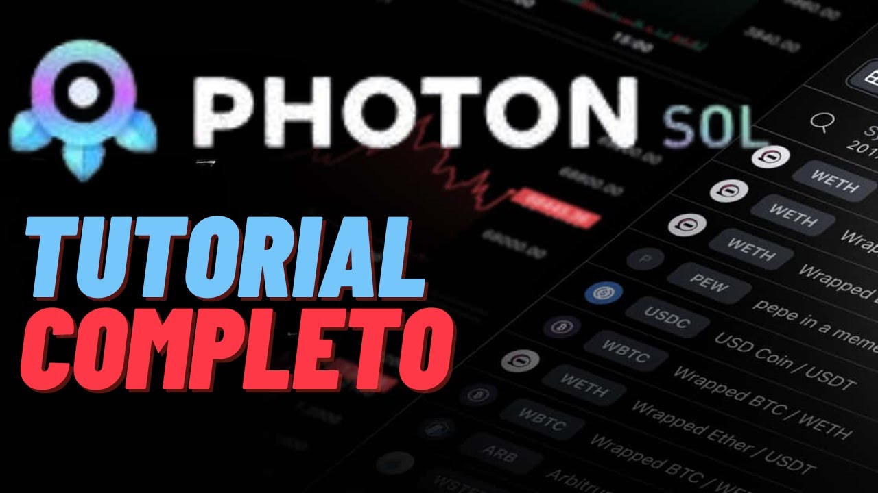 Multiplique seu Dinheiro com Meme Coins Usando PHOTON - Tutorial Completo e Simples Solana
