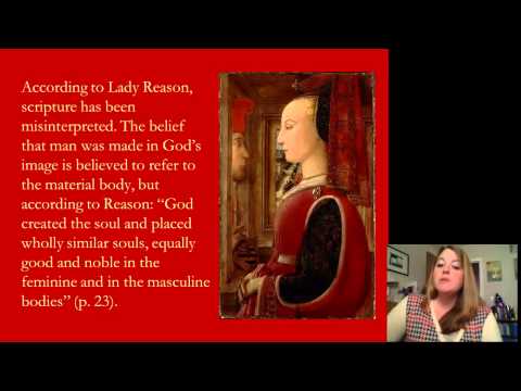 Lecture on Christine de Pizan's The Book of the City of Ladies