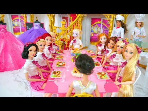 Das königliche Schulleben von Prinzessinpuppen und Barbie - Prinzessin Schule