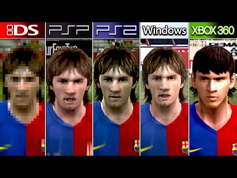 PES 6 | Graphics Comparison | PS2 vs PC vs PSP vs Xbox 360 vs Nintendo DS
