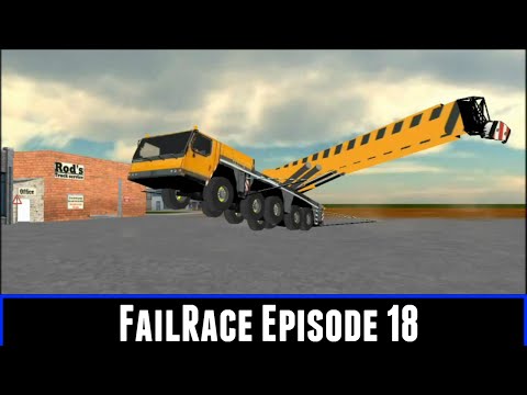 FailRace Episode 18 Crazy Cranes + Terrible Team Mates