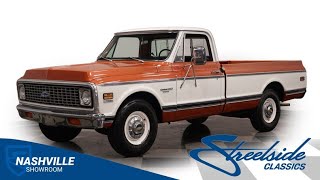Video Thumbnail for 1971 Chevrolet C/K Truck Custom Deluxe