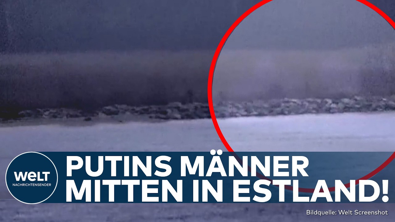 ESTLAND: Russische Grenzschützer dringen mit Luftkissenboot ein – Regierung fordert Erklärung