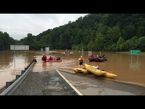 فياضانات فرجينيا أوباما يعلن حالة الكارثة الطبيعية في المناطق المنكوبة