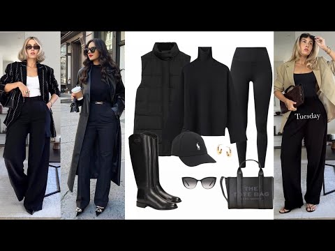ROPA DE MODA OTOÑO INVIERNO 24-25 Looks en TENDENCIA COMBINACIONES DE ROPA MODERNA