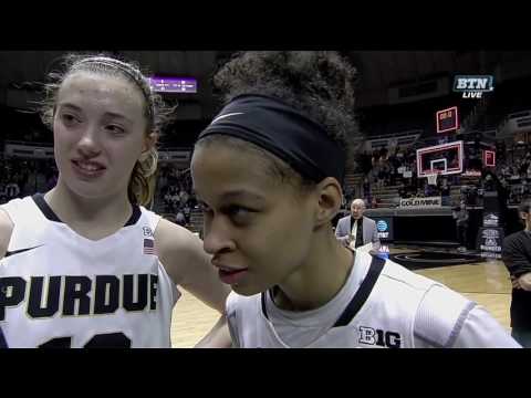 Ashley Morrissette and Bridget Perry Talk Senior Day Win