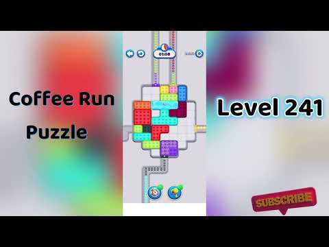 ☕ Coffee Run Puzzle Level 241 Walkthrough 🔍 | Coffee Run Level 241