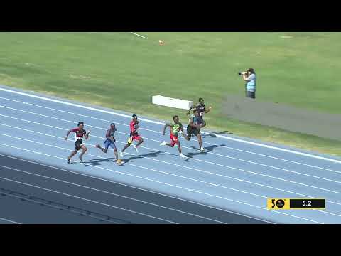 CARIFTA50: 100m U-17 Boys Semi-Final 2 | SportsMax TV