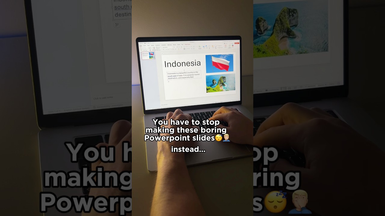 Let’s Fix This Boring PowerPoint About Indonesia